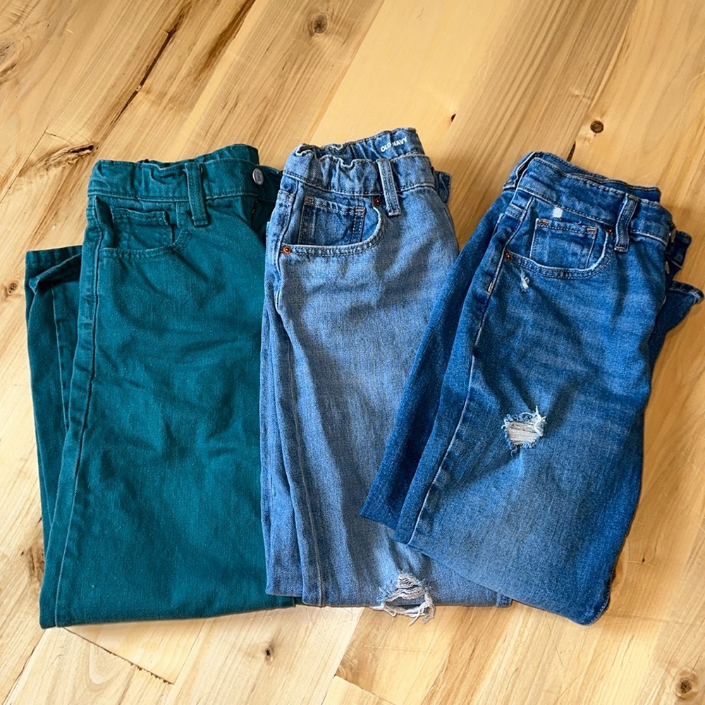 Lot of girls old navy jeans size 12